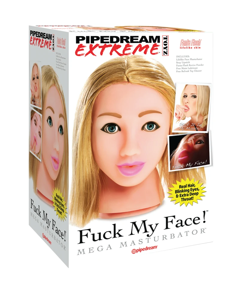 Fuck My Face Mega Masturbator - Blonde Light