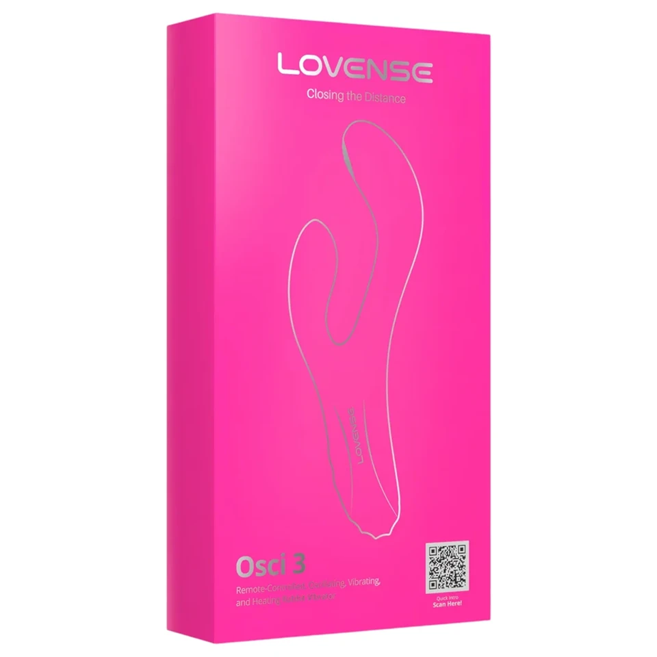 LOVENSE Osci 3 - csiklókaros vibrátor (pink)