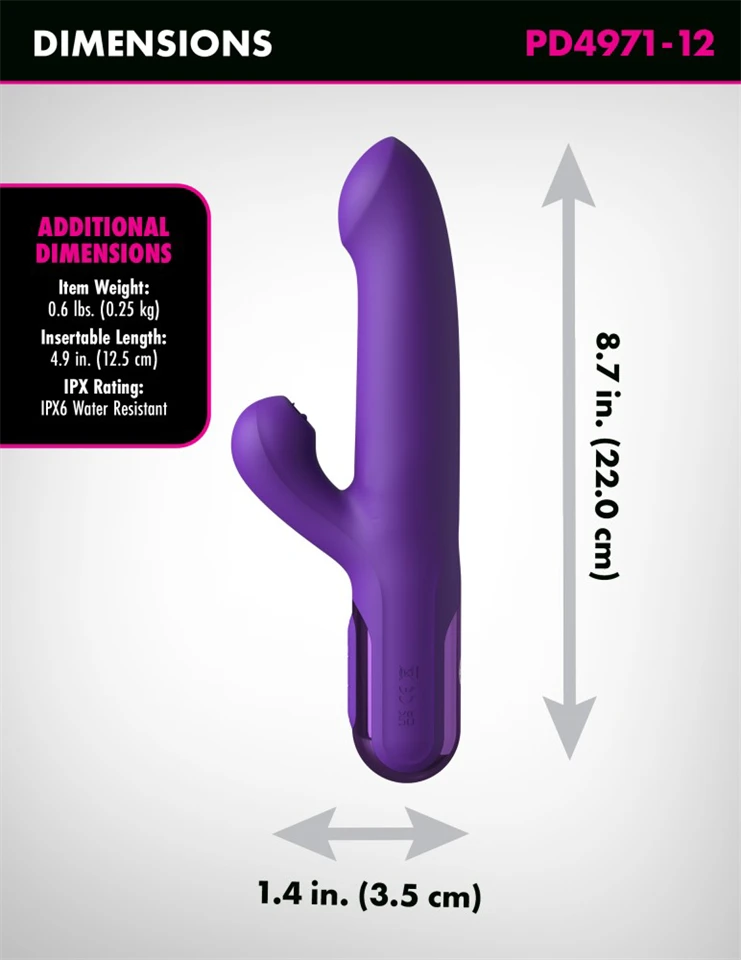 Fantasy For Her Super SoniX Thruster - Purple