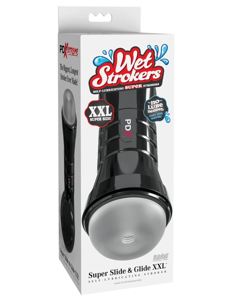 PDX Extreme - Wet Stroker - Super Slide & Glide XXL - Frosted