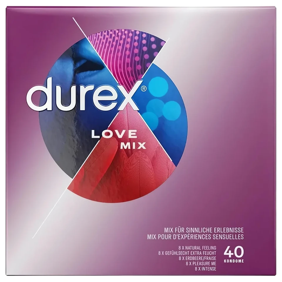 Durex Love Mix - óvszercsomag