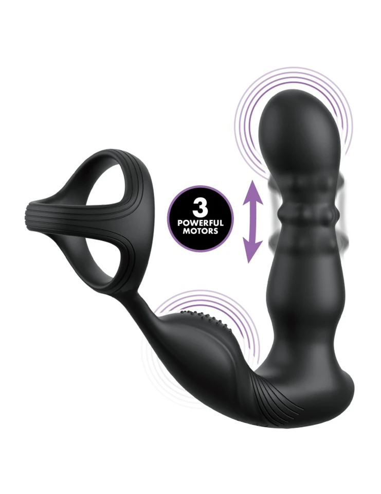 Anal Fantasy Elite Ass-gasm Slide & Glide - Black