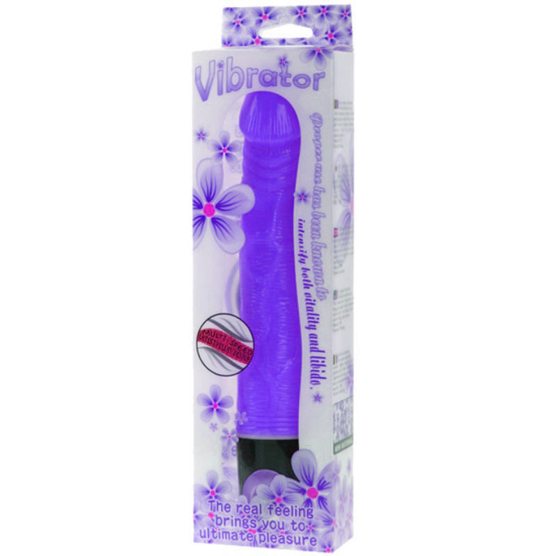 BAILE VIBRÁTOR TÖBBSEBESSÉGES 21,5 CM LILA
