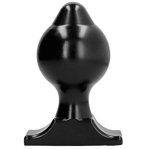 ALL BLACK - prémium anális dugó 17,5 cm hosszú