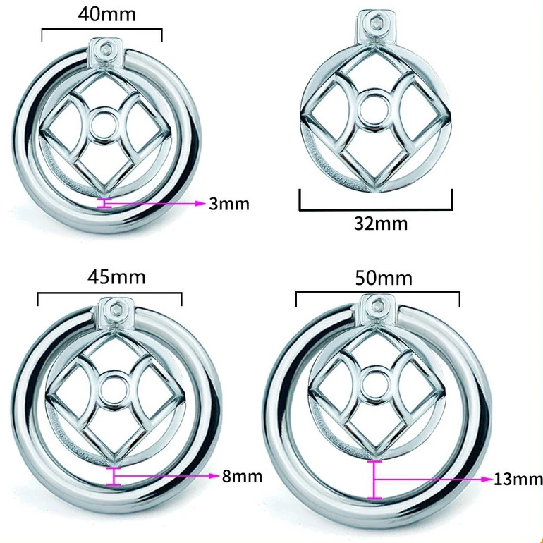 Fém tisztasági ketrec Hexy húgycső dugóval 3 x 3.3cm