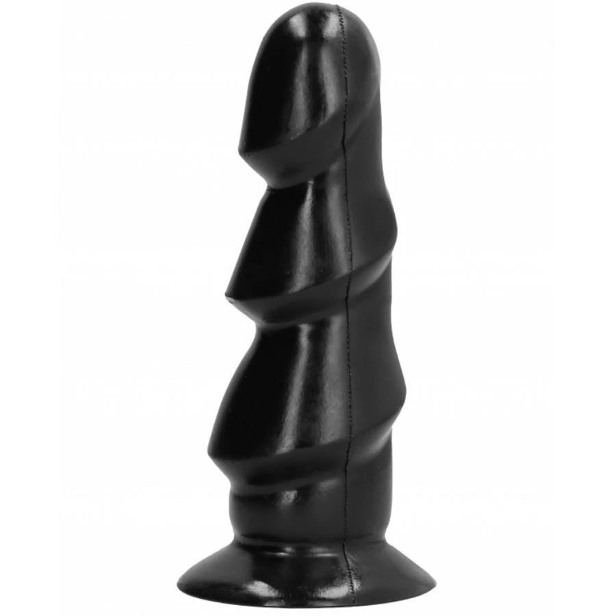 ALL BLACK - DILDÓ 17 CM