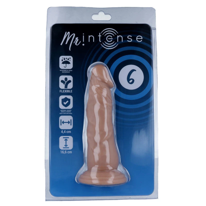 MR INTENSE - 6 REALISZTIKUS PÉNISZ 16.6 -O- 4.4CM