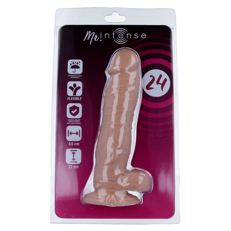 MR INTENSE - 24 REALISZTIKUS PÉNISZ 21 CM -O- 4.6CM