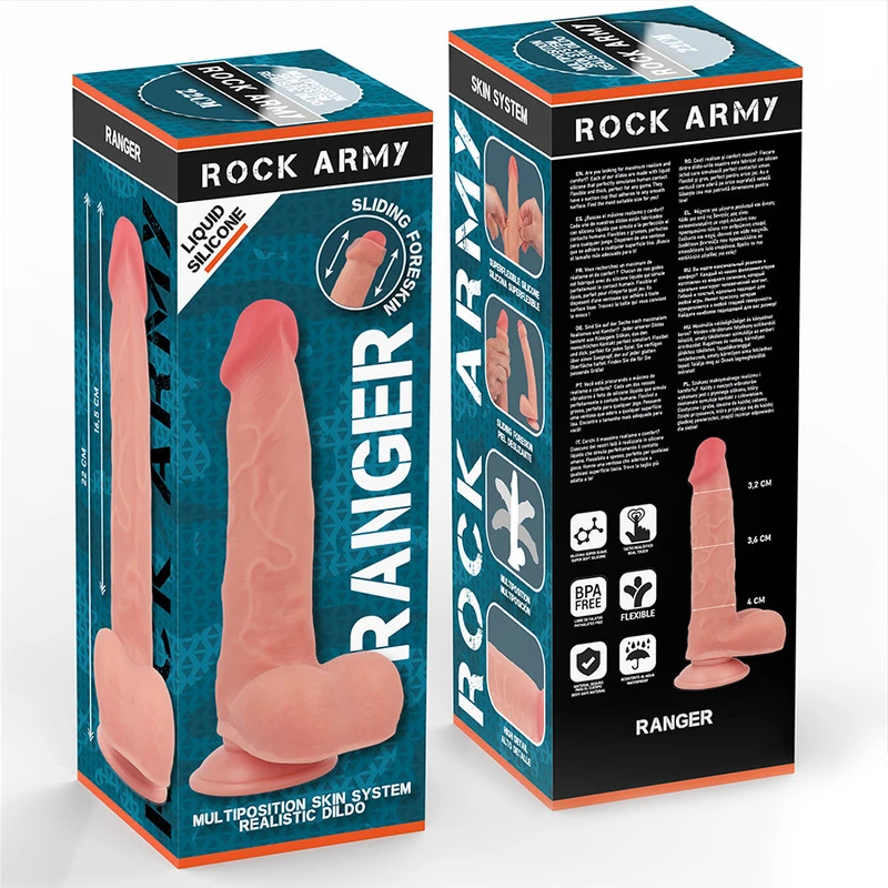 ROCKARMY - FOLYÉKONY SZILIKON RANGER 22 CM -O- 3.6 CM