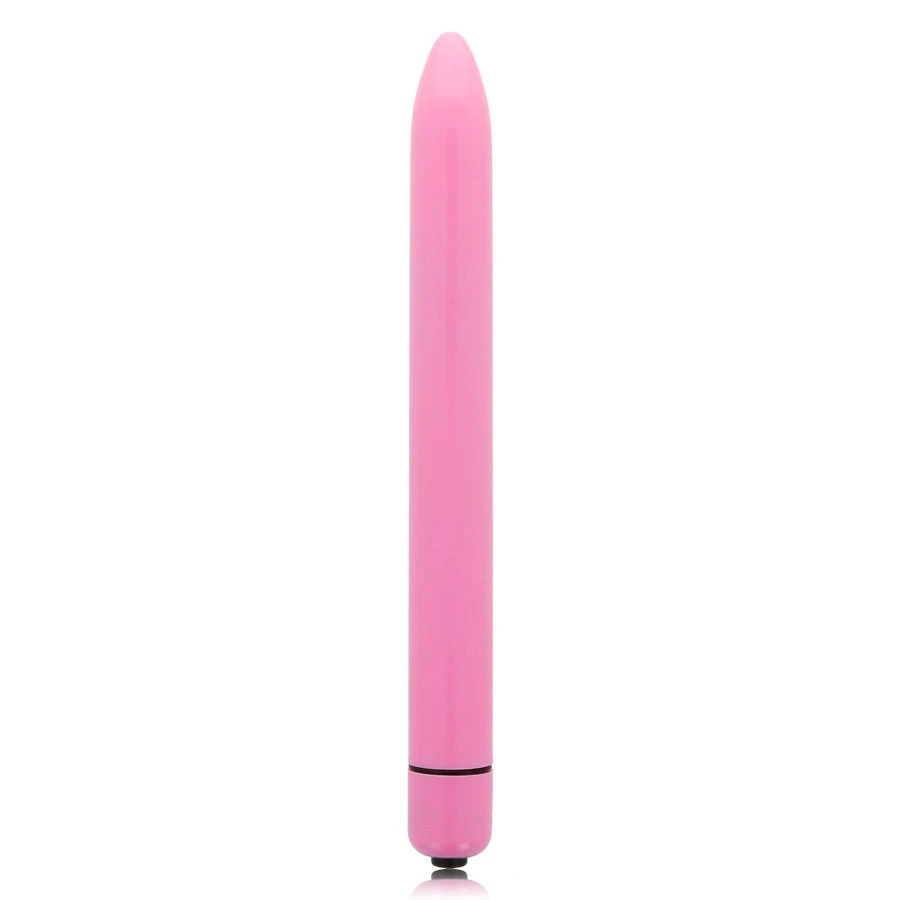 GLOSSY - VÉKONY VIBRÁTOR MÉLY RÓZSA VIBRÁTOR