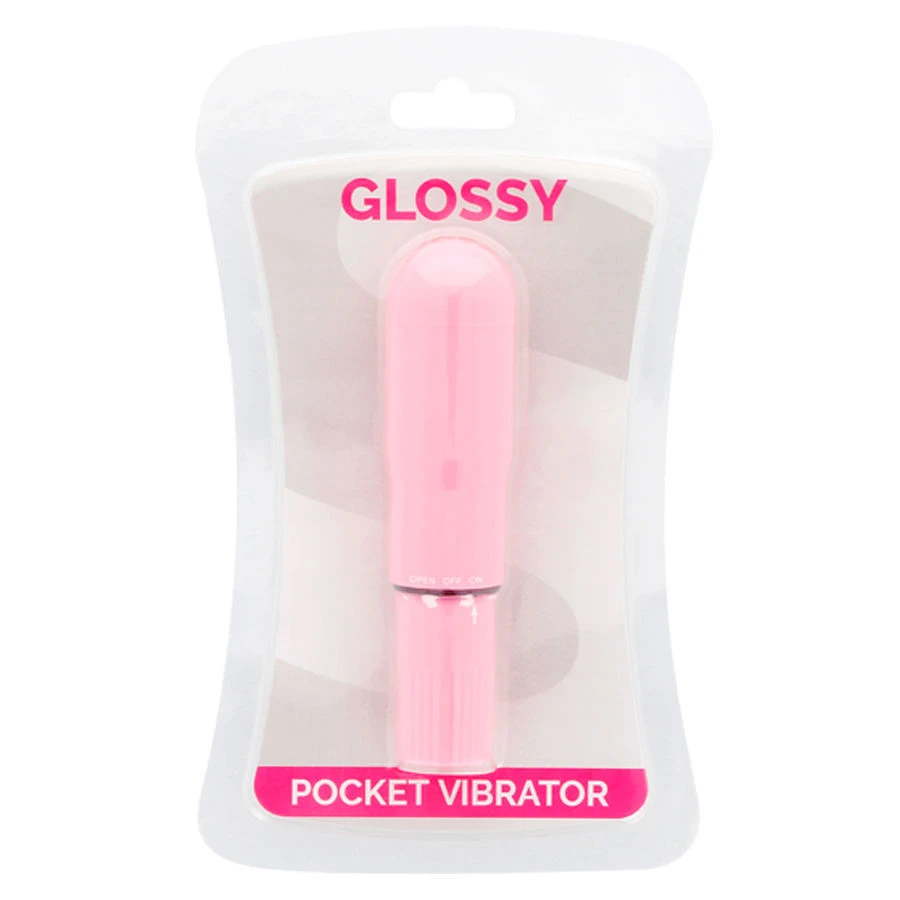 GLOSSY - ZSEBVIBRÁTOR RÓZSASZÍN