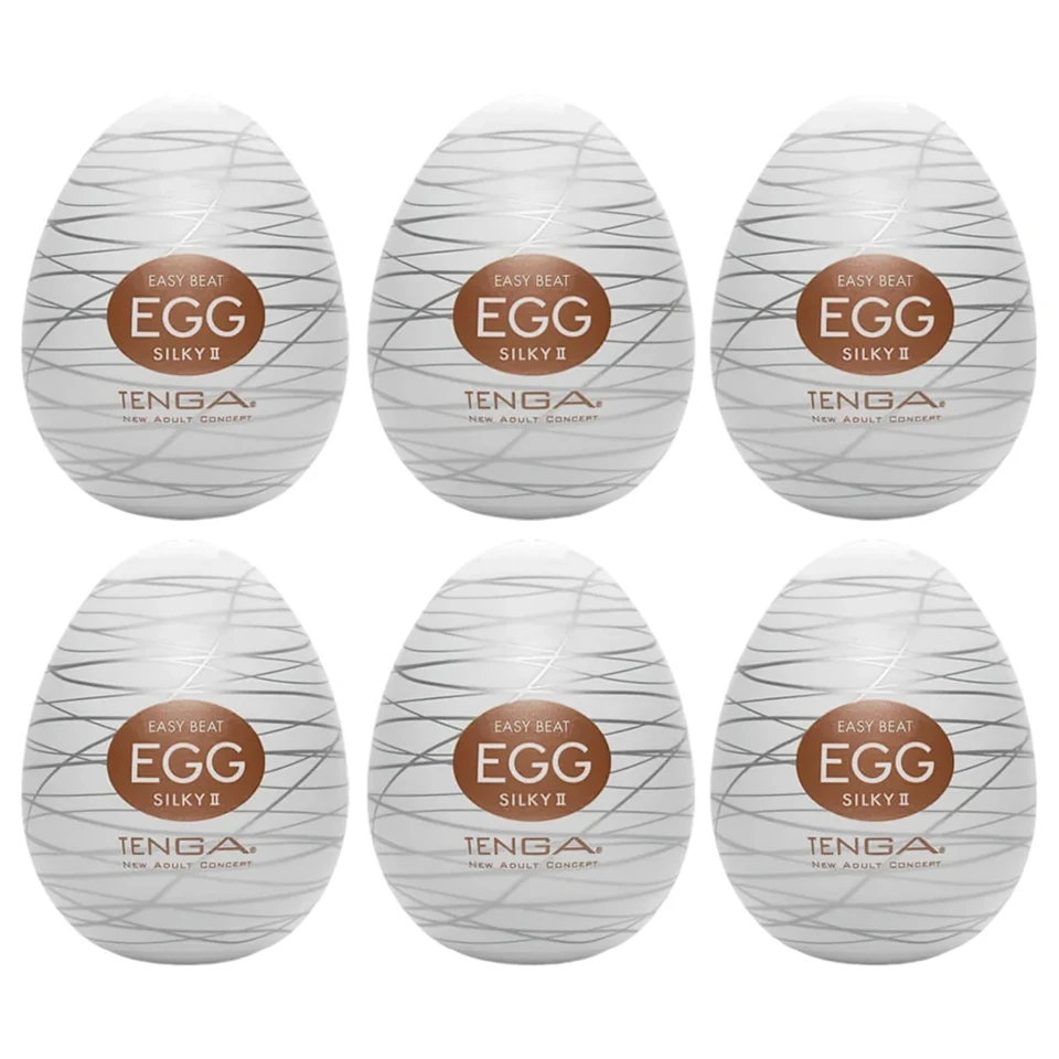 TENGA Egg Silky II - maszturbációs tojás