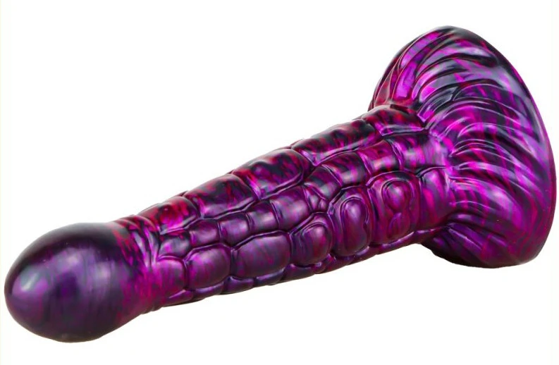 Fantasy Ninja Dildo 16 x 5.2cm lila-fekete