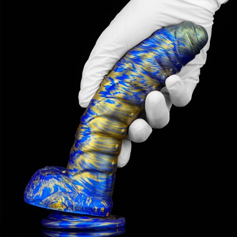 Dildo Fantasy Gasix 16 x 4cm Kék-arany