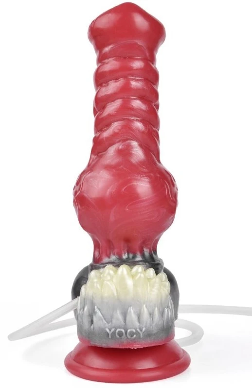 Dildo szőrös Ejakulátor Wolf Squirt S 16 x 6cm