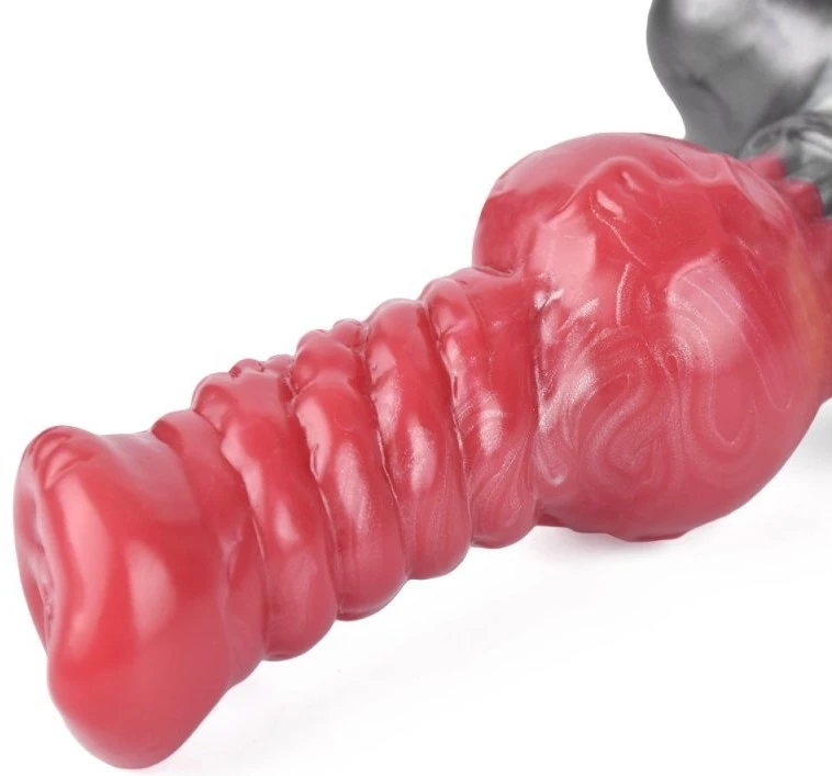 Dildo szőrös Ejakulátor Wolf Squirt S 16 x 6cm