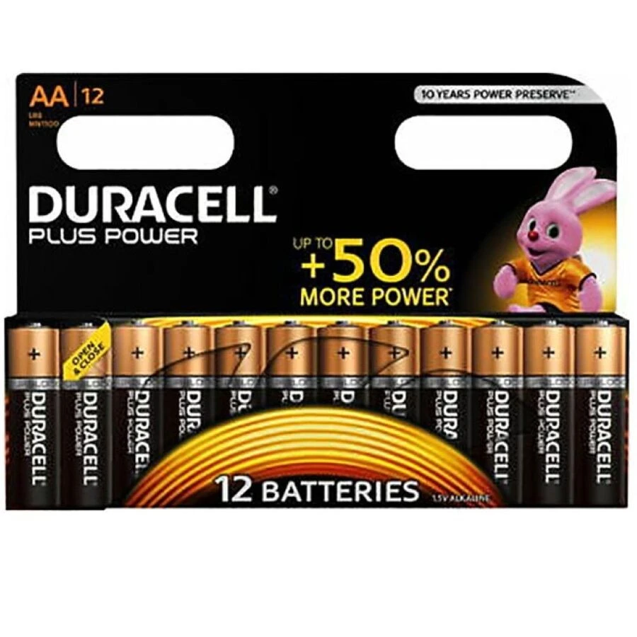 DURACELL - PLUS POWER AKKUMULÁTOR AA LR6 12EGYSÉG