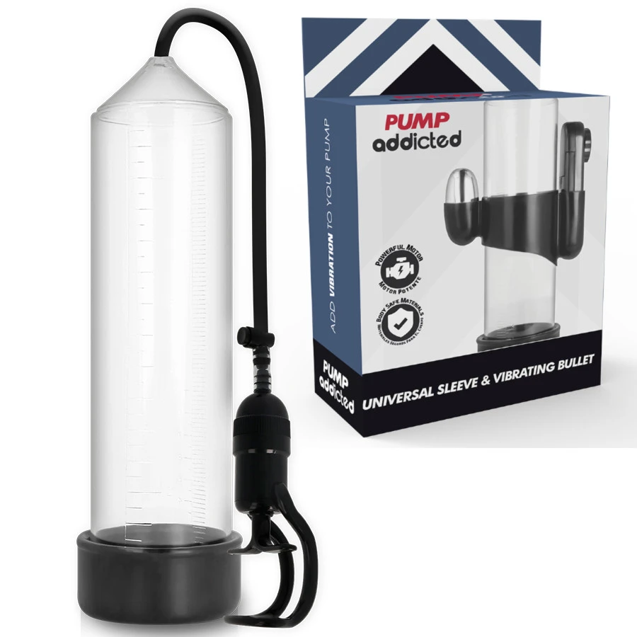 PUMP ADDICTED - RX5 VIBRÁLÓ PÉNISZPUMPA - ÁTTETSZŐ