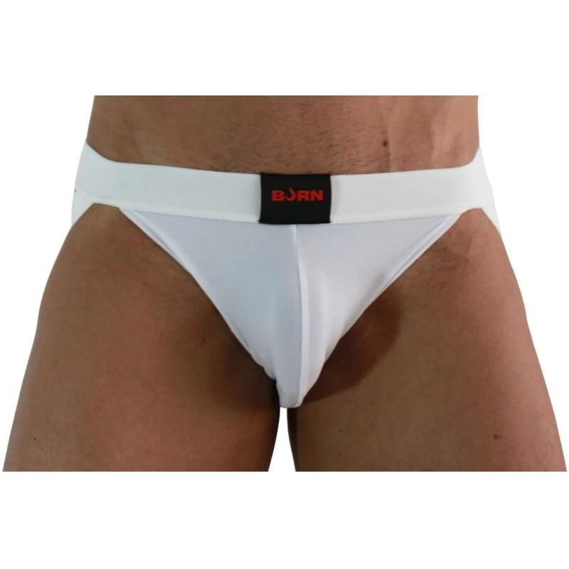 BURN - 007 JOCK LYCRA FEHÉR S