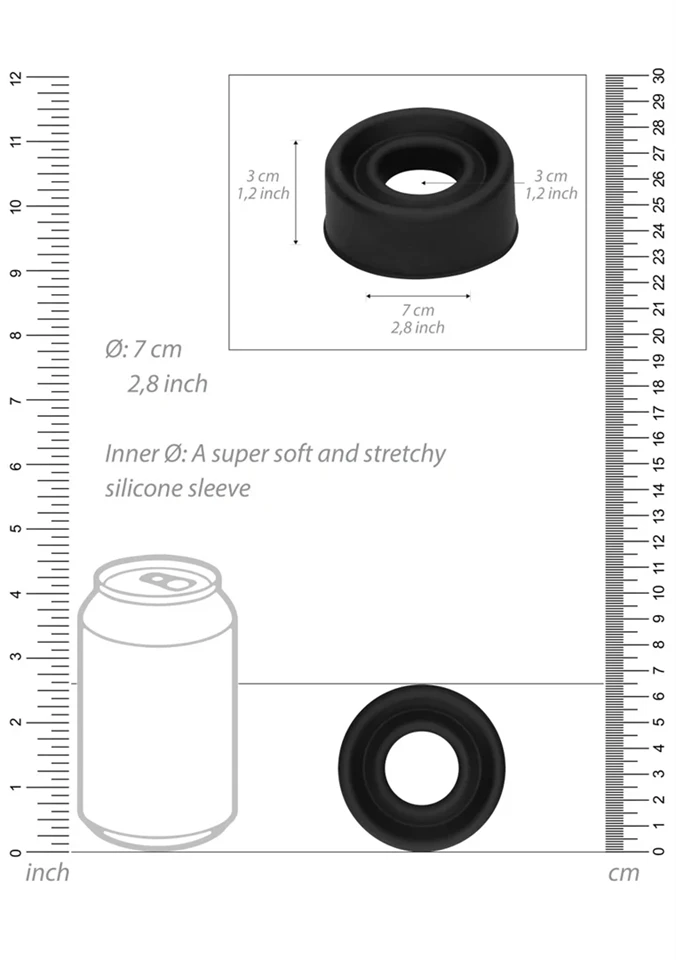 Penisz pumpa hüvely 6.5cm