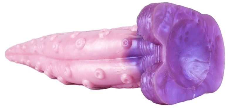 Dildo Pinky Tentacle 25 x 5.5cm rózsaszín-lila