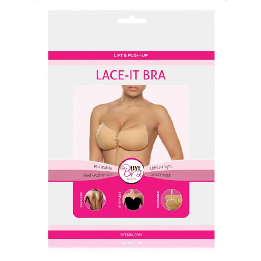 BYEBRA LACE-IT MELLTARTÓ KOSÁR A KOSÁR NUDE SZÍNBEN