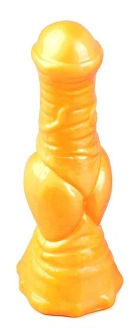 Wolf's Realistic Dildo Jaune 21 x 4 cm 21 x 4 cm