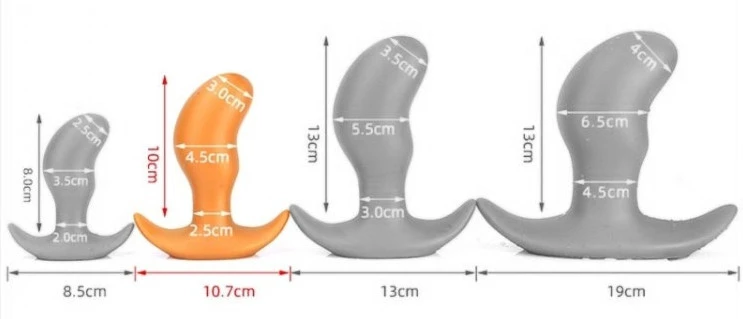 Plug Pods M 12 x 4.5cm narancssárga