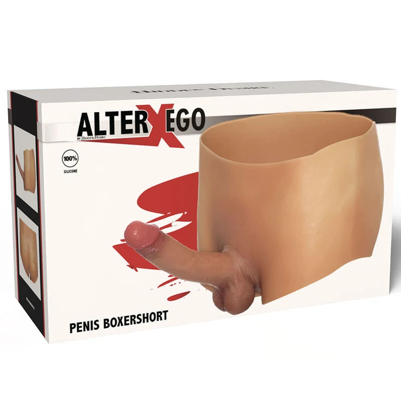 HIDDEN DESIRE – érzéki boxer 18 cm-es pénisszel S/M méretben