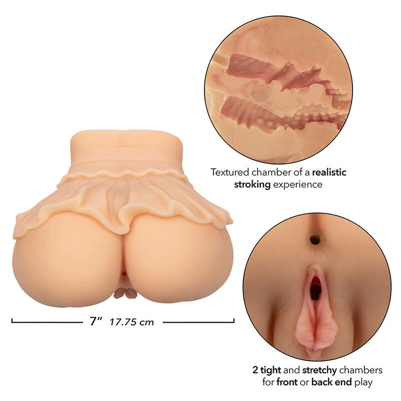 CALEXOTICS - A PEEP SHOW LÁNY DUPLA REALISZTIKUS MASZTURBÁTOR HÚS