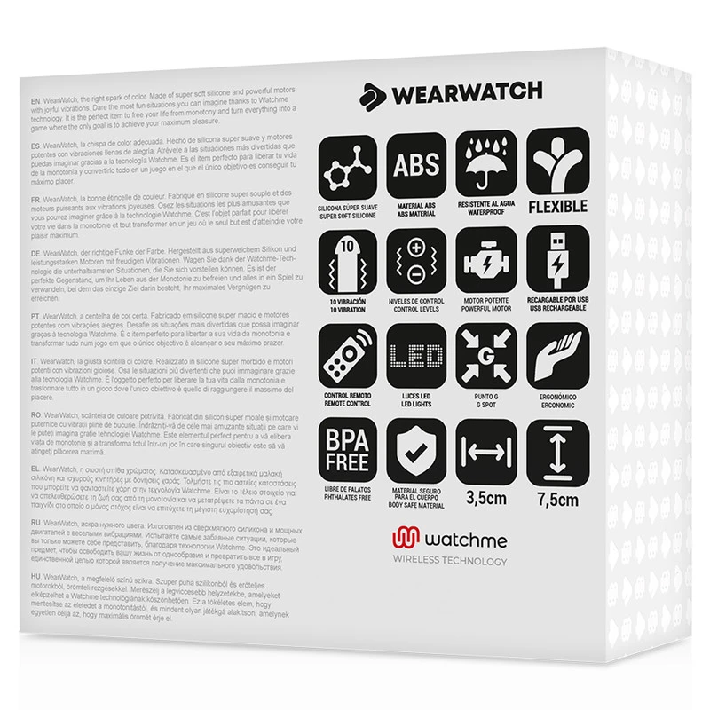 WEARWATCH - WATCHME TECHNOLÓGIA TÁVIRÁNYÍTÓ TOJÁS KÉK / AKVAMARIN