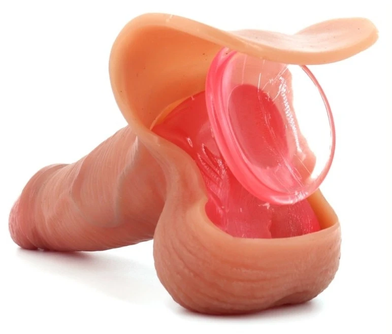 Rugalmas hüvely Faux Penis C modell 11 x 4cm