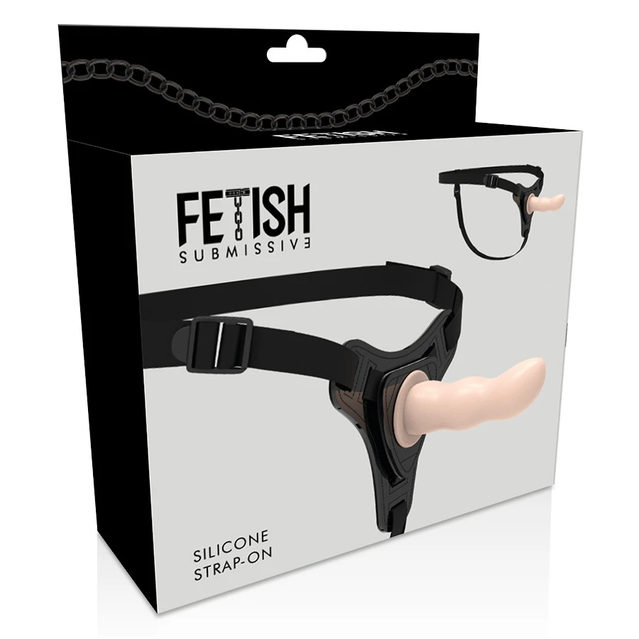 FETISH SUBMISSIVE FELCSATOLHATÓ - NATÚR SZILIKON G-PONT 12.5 CM