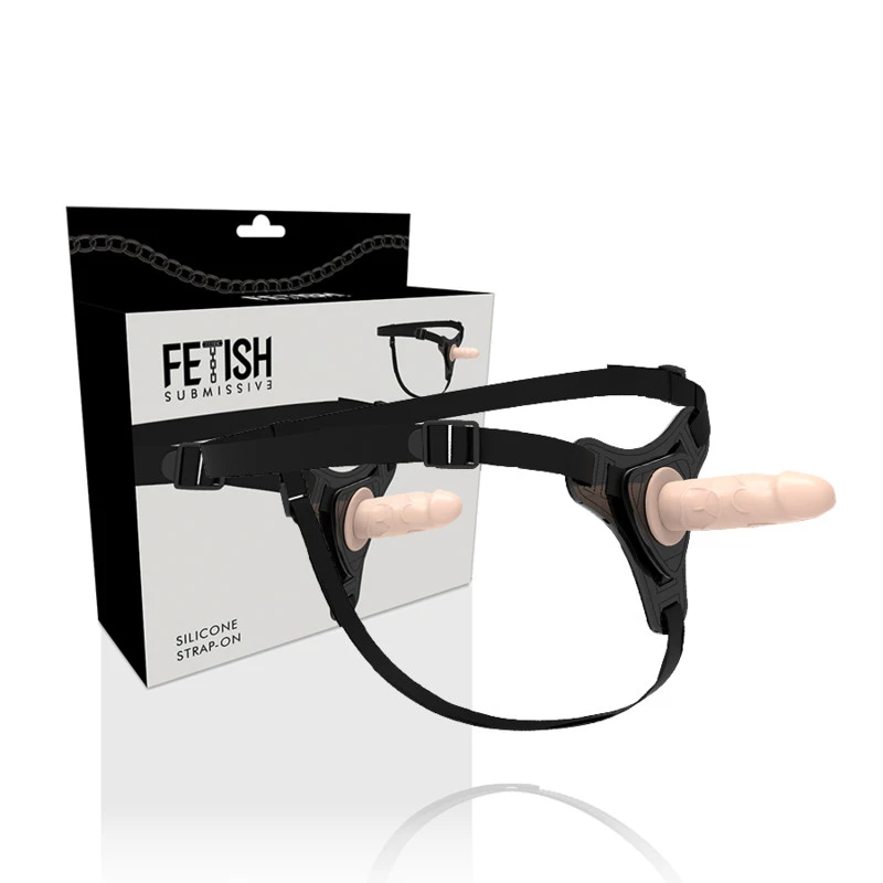 FETISH SUBMISSIVE FELCSATOLHATÓ - NATÚR VALÓSÁGHŰ SZILIKON 12,5 CM