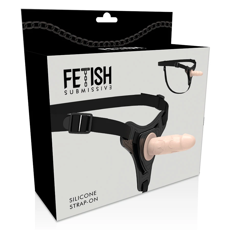 FETISH SUBMISSIVE FELCSATOLHATÓ - NATÚR VALÓSÁGHŰ SZILIKON 12,5 CM