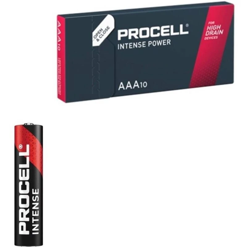 PROCELL - INTENSE POWER LR03 AAA 1.5V LÚGOS LÚGOS LR03 AAA 1.5V DOBOZ*10