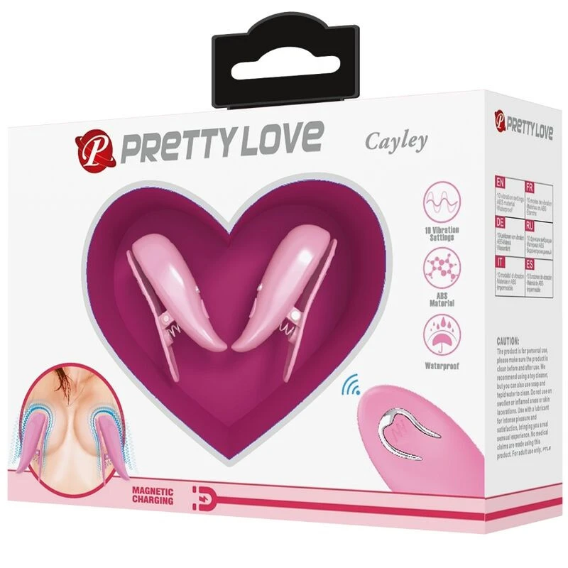 PRETTY LOVE - CAILEY MELLBIMBÓ BILINCSEK 10 REZGÉS TÁVIRÁNYÍTÓVAL RÓZSASZÍNŰ