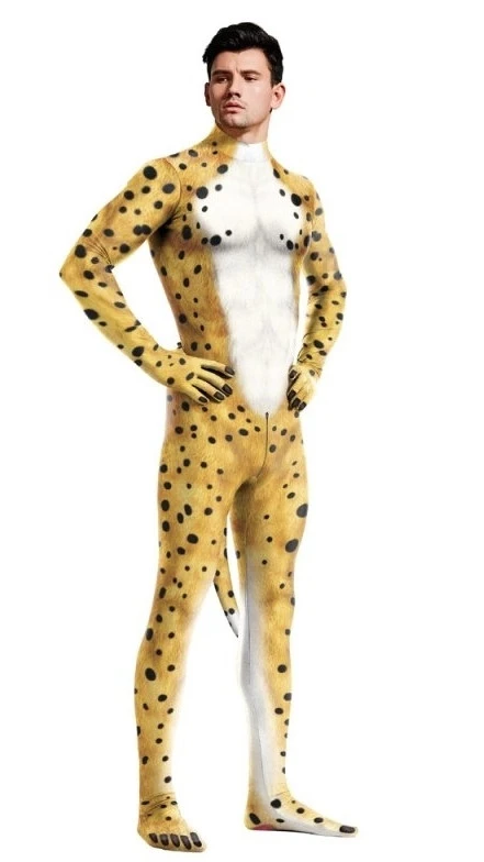 Marsupilami sárga Cosplay öltöny