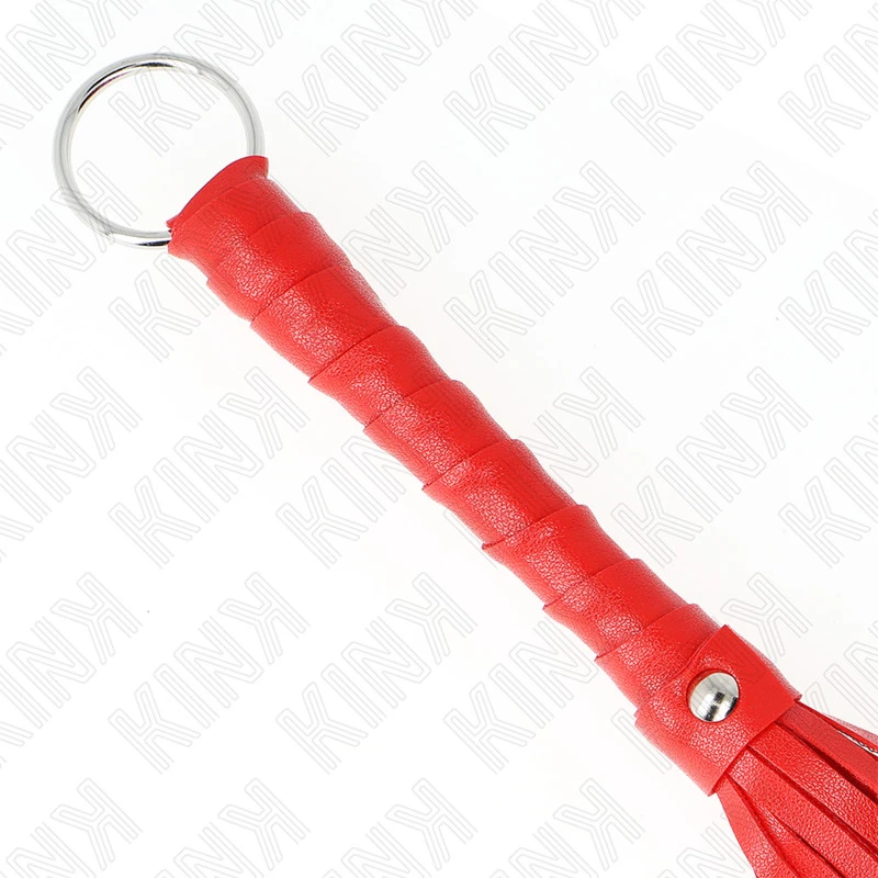 KINK - EGYSZERŰ MINI PIROS KORBÁCS 28 CM