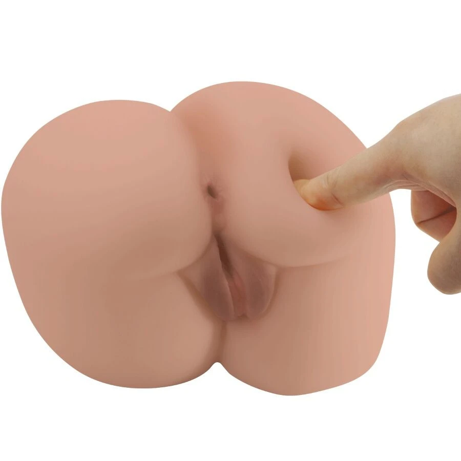 CRAZY BULL - BERNACE REÁLISZTIKUS VAGINÁVAL ÉS ANUSSAL RENDSZERESÍTETT ASS VIBRÁTOR TÁVIRÁNYÍTÓVAL