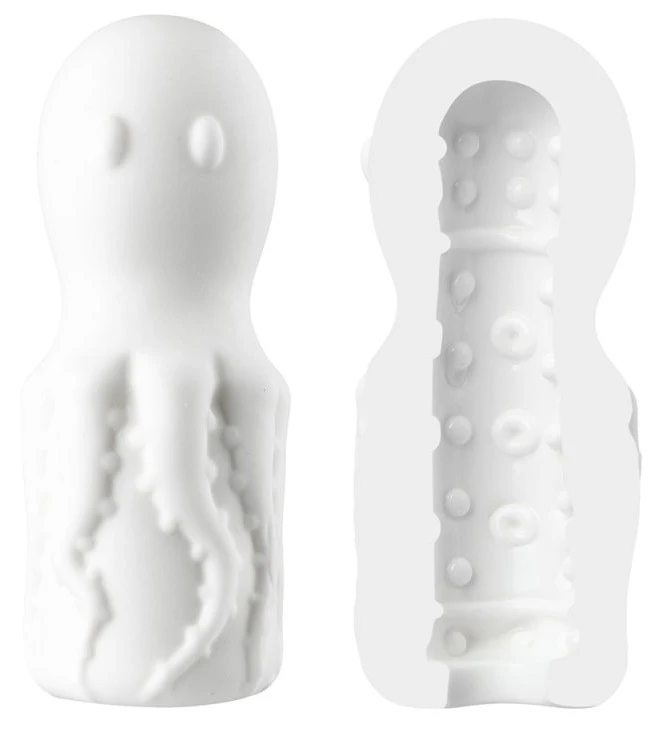 Octo Pussy Stroker WHITE