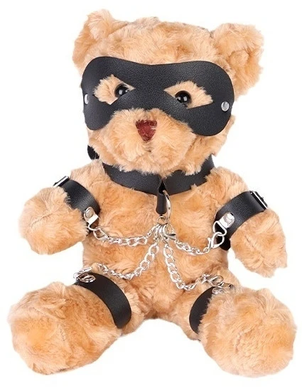 Bondage Freaky Freddie Teddy mackó BROWN