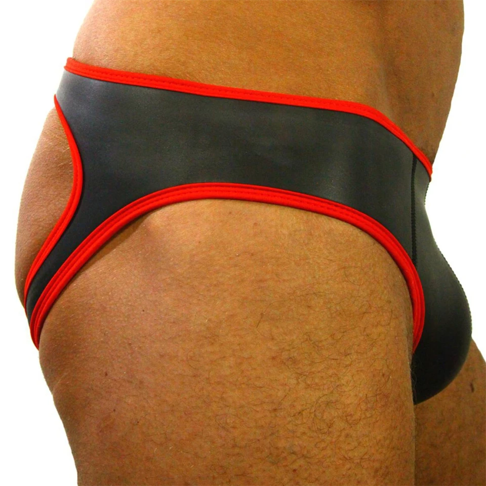 Neoprén Jockstrap fekete-piros