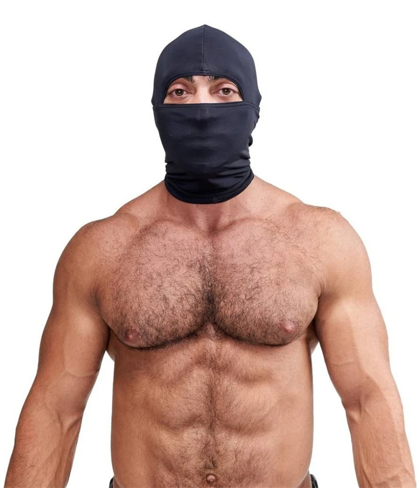 Mister B Fekete lycra balaklava