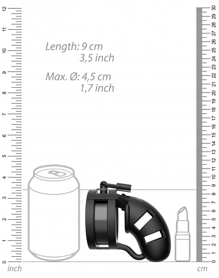 ManCage szilikon tisztasági ketrec 18-as modell - 9 x 3.2cm