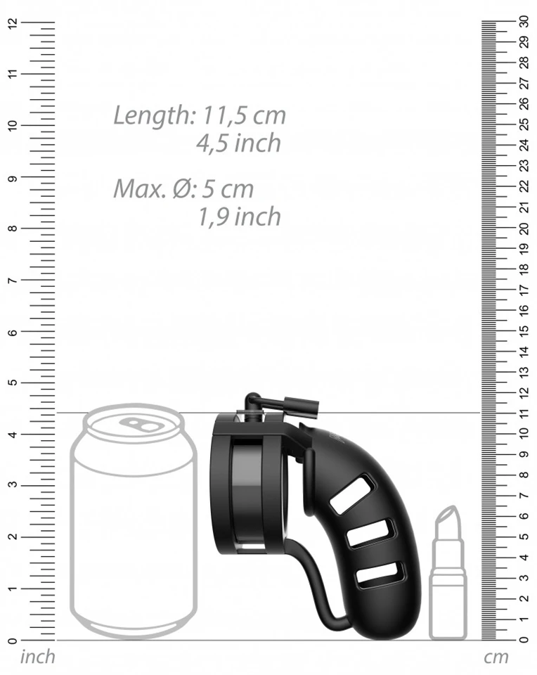 ManCage szilikon tisztasági ketrec 19-es modell - 11.5 x 3.2cm