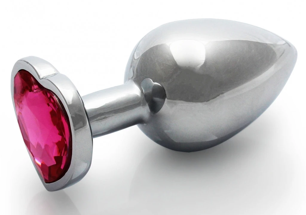 Szív Gem Butt Plug - Medium