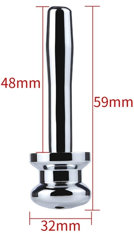 Üreges péniszdugó 5cm - Átmérő 9mm