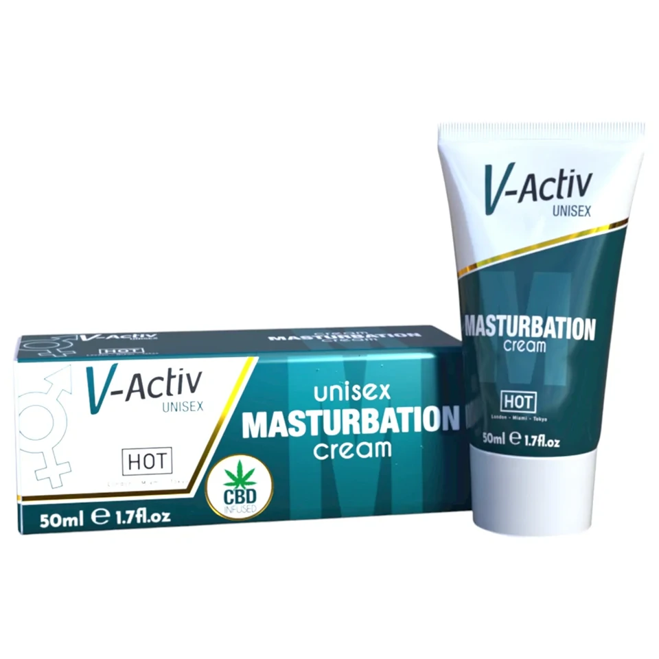 Hot V-Active - stimuláló unisex maszturbációs krém