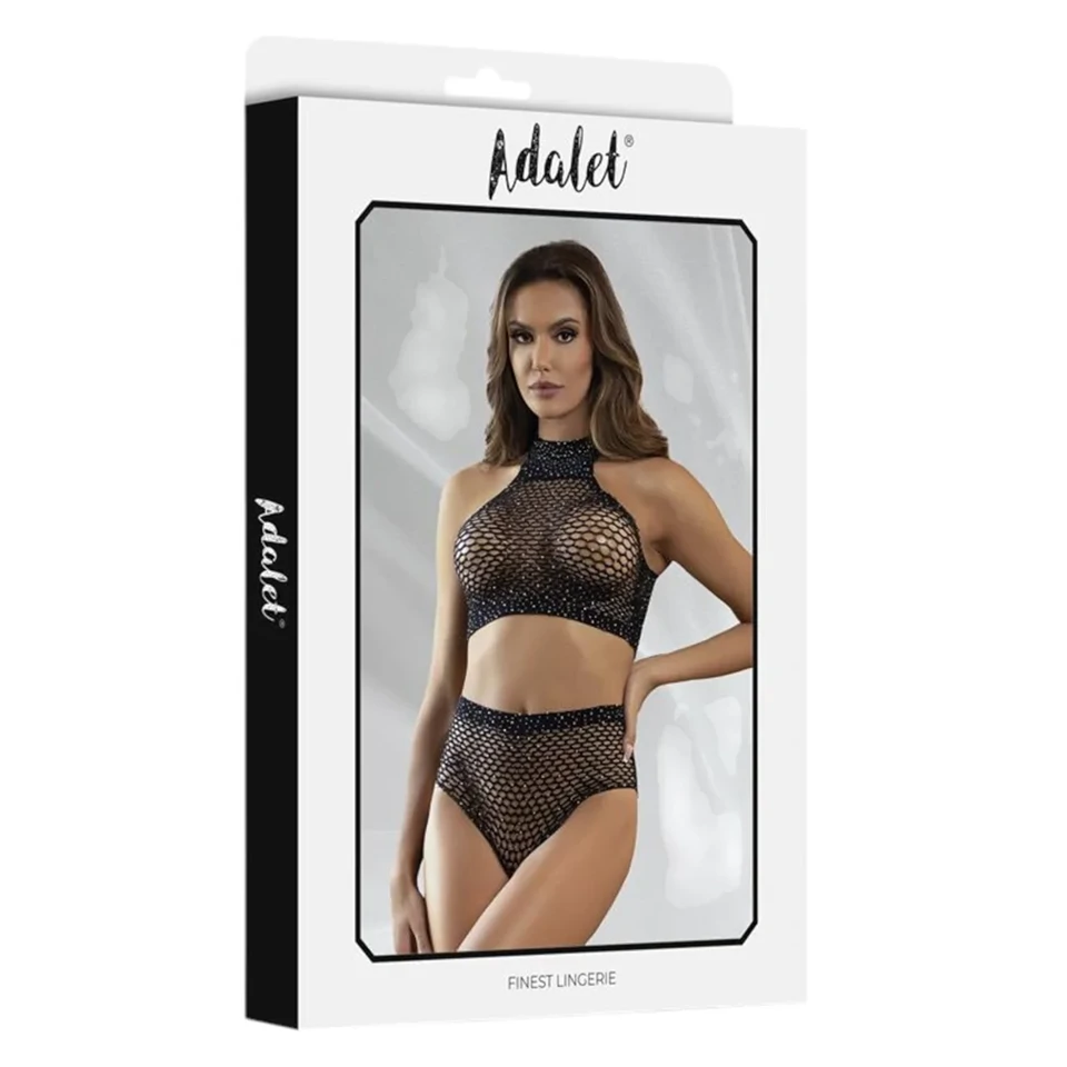 Adalet Marga - hálós necc szett - (fekete)